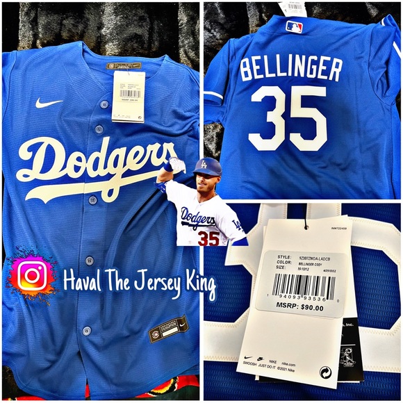 Cody Bellinger Los Angeles Dodgers Nike Youth Alternate Player
